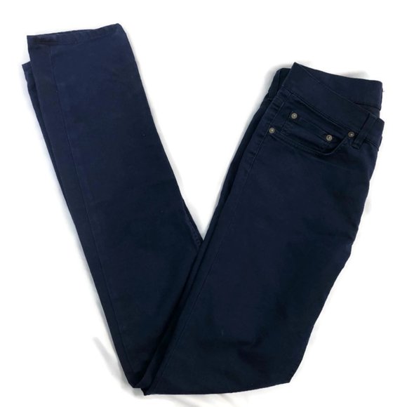 Acne Studios Ace Ups Navy Skinny Jeans - Picture 7 of 7